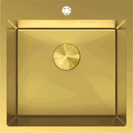 Mexen Solix chiuvetă din oțel inoxidabil cu 1 cuvă 500 x 500 mm, auriu - 6407501000-55