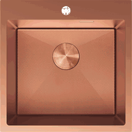Mexen Solix chiuvetă din oțel cu 1 compartiment 500 x 500 mm, cupru HC - 6407501000-65HC