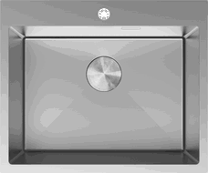 Mexen Solix egykamrás rozsdamentes mosogató 600 x 500 mm, inox - 6408601000-01