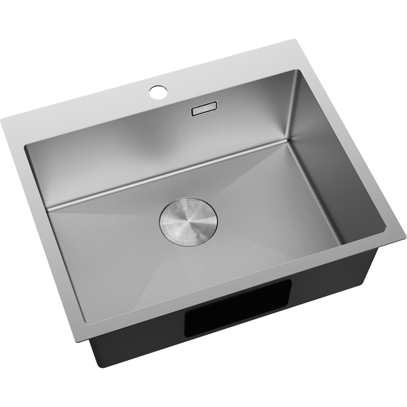Mexen Solix chiuvetă de oțel cu 1 compartiment 600 x 500 mm, inox HC - 6408601000-01HC