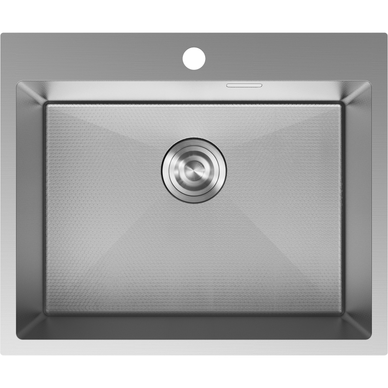 Mexen Solix chiuvetă de oțel cu 1 compartiment 600 x 500 mm, inox HC - 6408601000-01HC