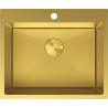 Mexen Solix chiuvetă din oțel inoxidabil cu 1 compartiment 600 x 500 mm, auriu HC - 6408601000-55HC