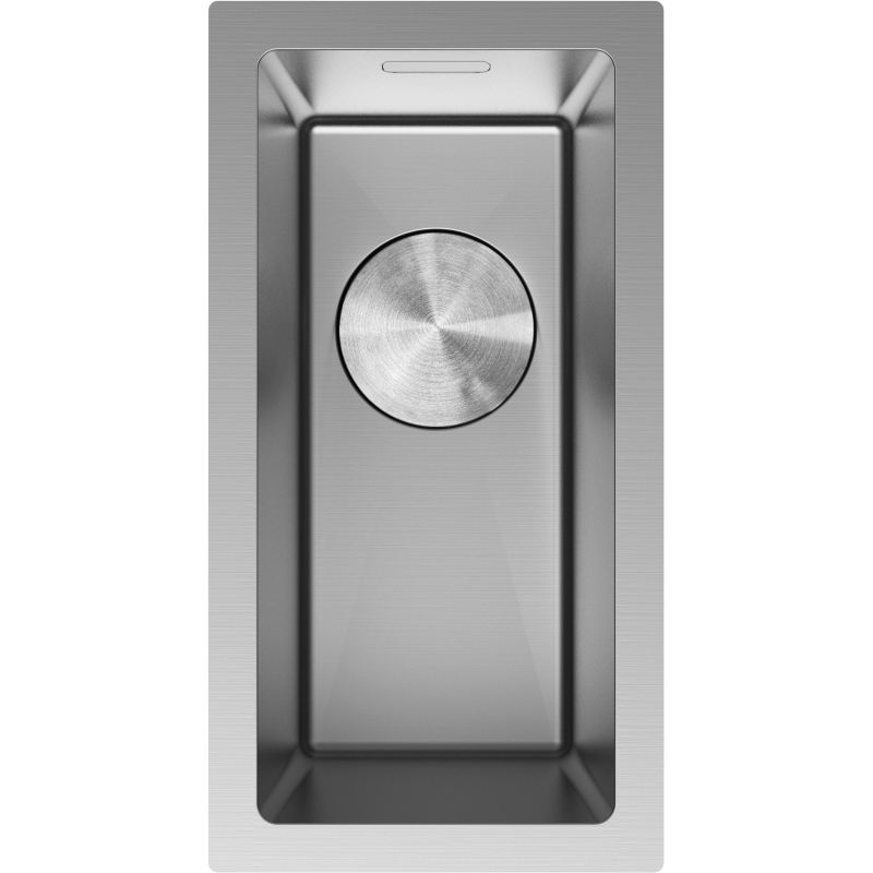 Mexen Trixo acél mosogató 1-medencés 230 x 440 mm, inox - 6411221000-01