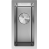 Mexen Trixo acél mosogató 1-medencés 230 x 440 mm, inox - 6411221000-01