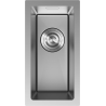 Mexen Trixo acél mosogató 1-medencés 230 x 440 mm, inox - 6411221000-01