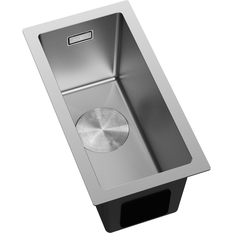 Mexen Trixo chiuvetă de bucătărie din oțel inoxidabil cu 1 compartiment 230 x 440 mm, inox - 6411221000-01