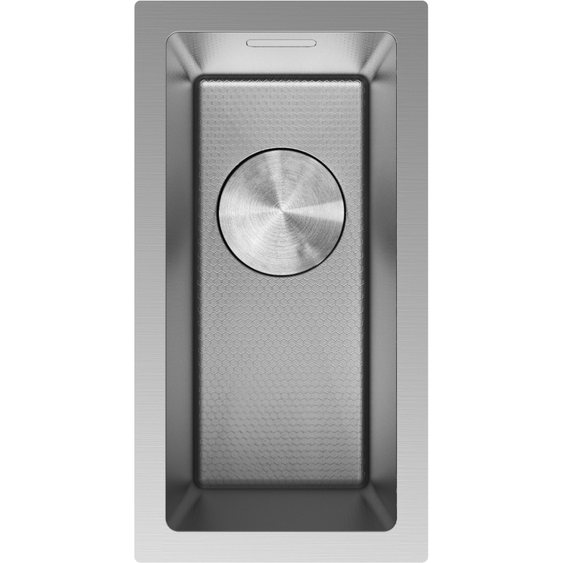 Mexen Trixo chiuvetă de oțel inoxidabil cu 1 cuvă 230 x 440 mm, inox HC - 6411221000-01HC