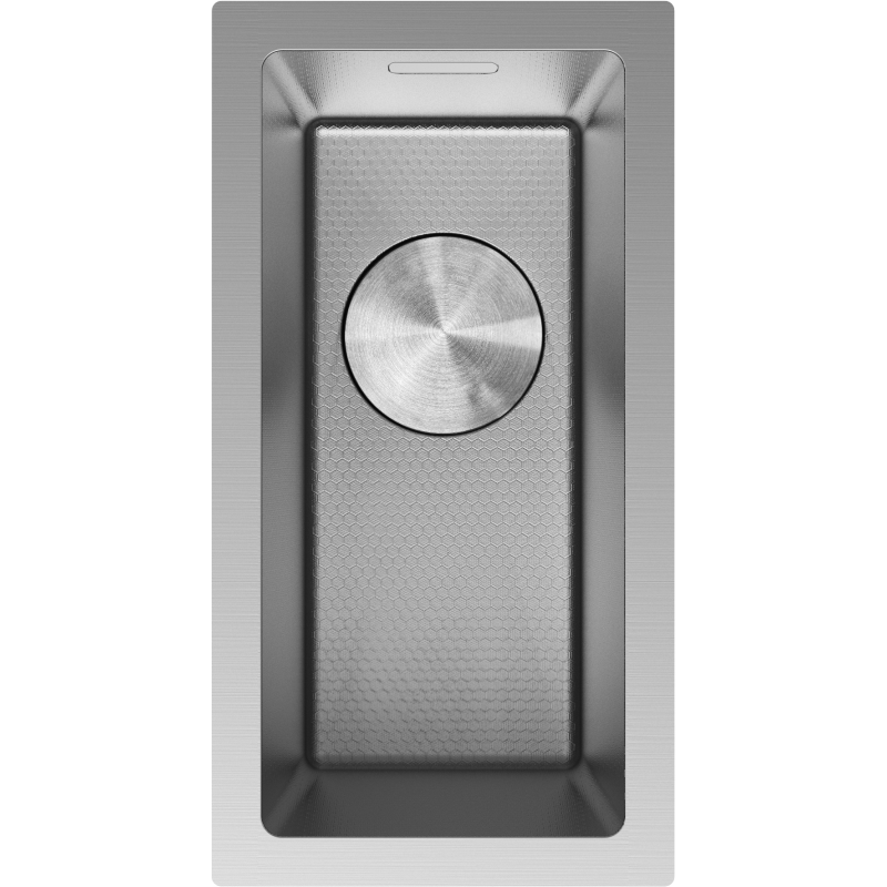 Mexen Trixo rozsdamentes acél mosogató 1-medencés 230 x 440 mm, inox HC - 6411221000-01HC