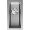 Mexen Trixo acél mosogató 1-medencés 230 x 440 mm, inox HC - 6411221000-01HC