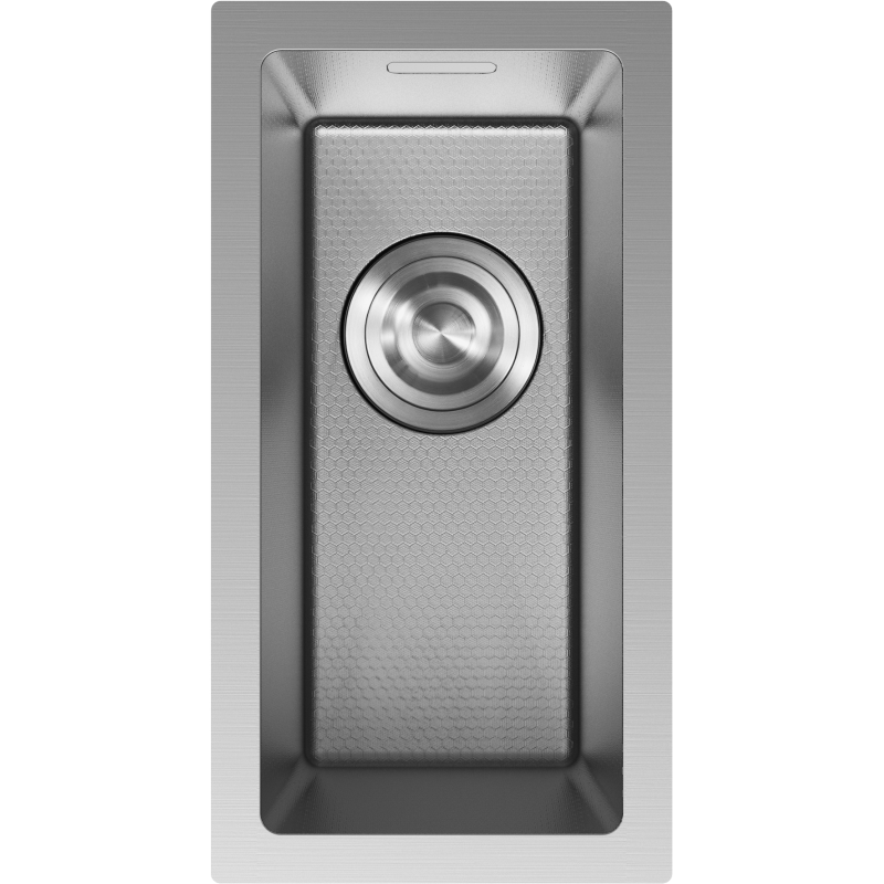 Mexen Trixo chiuvetă de oțel inoxidabil cu 1 cuvă 230 x 440 mm, inox HC - 6411221000-01HC