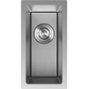 Mexen Trixo acél mosogató 1-medencés 230 x 440 mm, inox HC - 6411221000-01HC