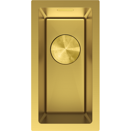 Mexen Trixo acél mosogató 1-medencés 230 x 440 mm, arany - 6411221000-55