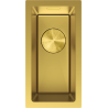 Mexen Trixo chiuvetă de bucătărie din oțel inoxidabil cu 1 compartiment 230 x 440 mm, auriu - 6411221000-55