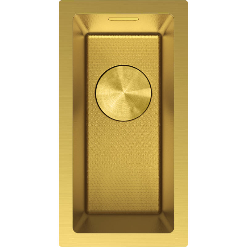 Mexen Trixo chiuvetă din oțel 1-cameră 230 x 440 mm, aurie HC - 6411221000-55HC