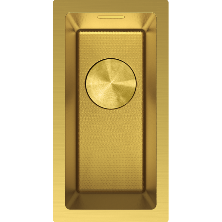 Mexen Trixo chiuvetă de oțel inoxidabil 1 cameră 230 x 440 mm, auriu HC - 6411221000-55HC