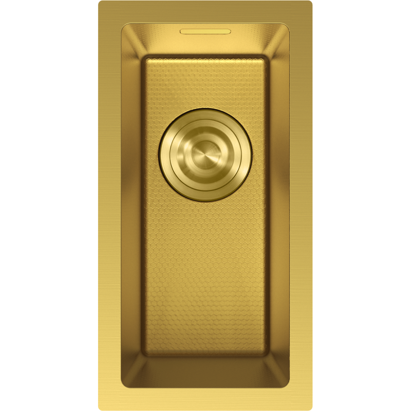 Mexen Trixo rozsdamentes acél mosogató 1-medencés 230 x 440 mm, arany HC - 6411221000-55HC