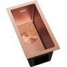Mexen Trixo acél mosogató 1 medence, 230 x 440 mm, réz - 6411221000-65