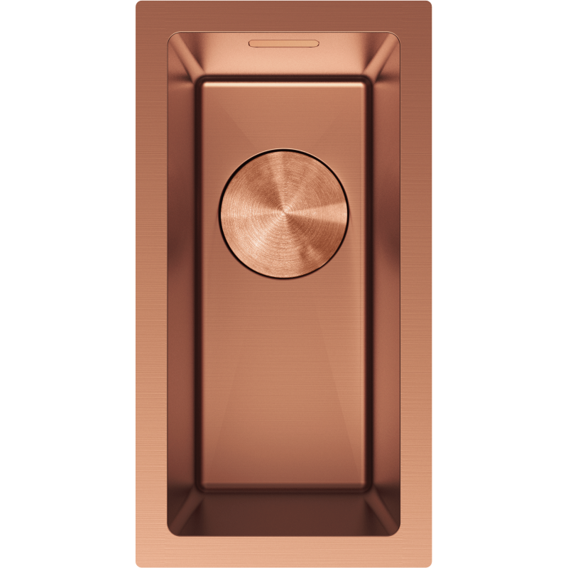 Mexen Trixo acél mosogató 1 medence, 230 x 440 mm, réz - 6411221000-65