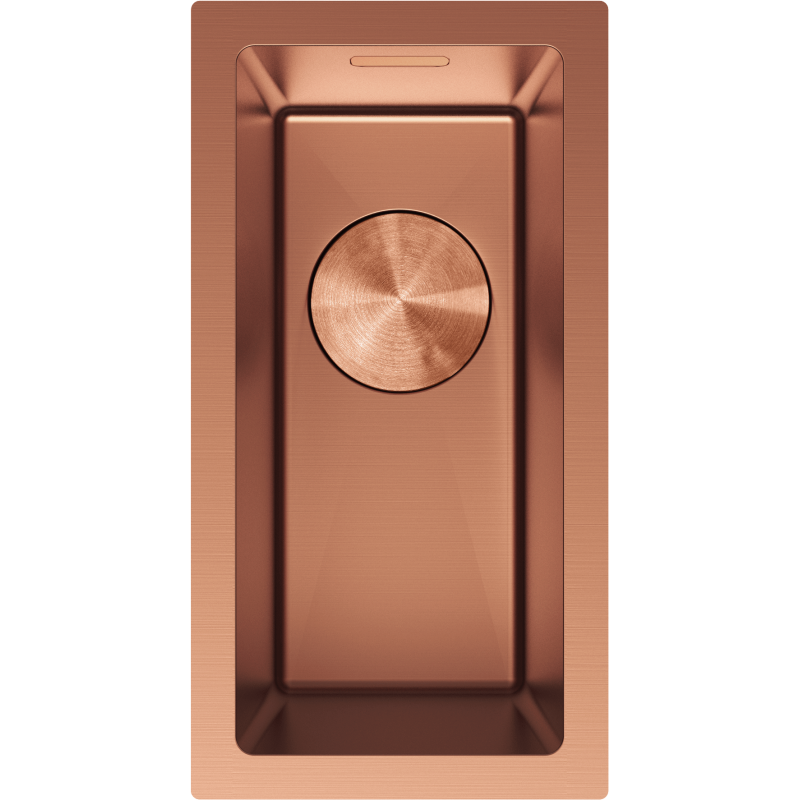 Mexen Trixo rozsdamentes acél mosogató 1-medencés 230 x 440 mm, réz - 6411221000-65