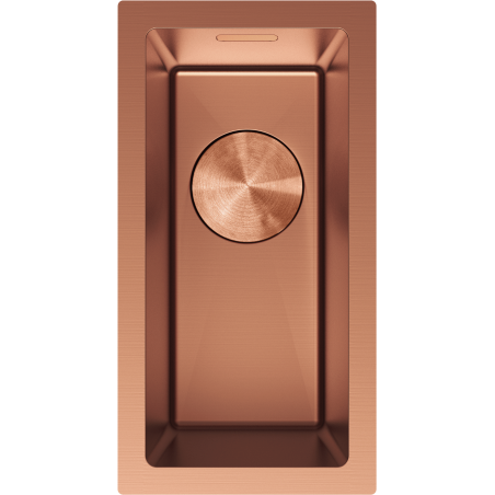 Mexen Trixo rozsdamentes acél mosogató 1-medencés 230 x 440 mm, réz - 6411221000-65