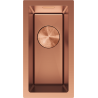 Mexen Trixo acél mosogató 1 medence, 230 x 440 mm, réz - 6411221000-65