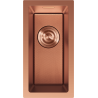 Mexen Trixo chiuvetă din oțel inoxidabil 1 compartiment 230 x 440 mm, cupru HC - 6411221000-65HC