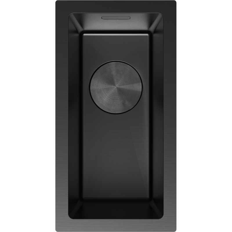 Mexen Trixo chiuvetă de oțel inoxidabil 1-cameră 230 x 440 mm, negru - 6411221000-70