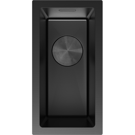 Mexen Trixo chiuvetă de oțel inoxidabil 1-cameră 230 x 440 mm, negru - 6411221000-70