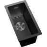 Mexen Trixo acél mosogató 1-medencés 230 x 440 mm, fekete HC - 6411221000-70HC