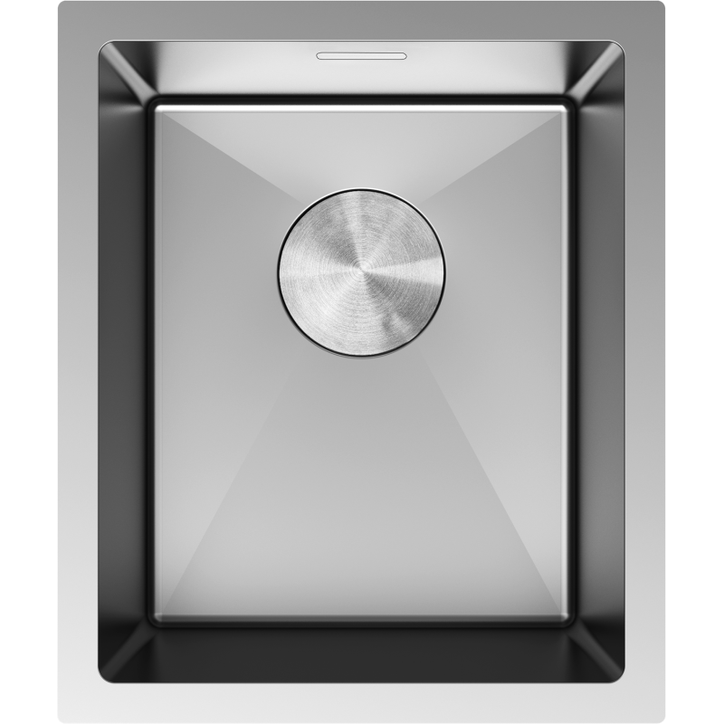 Mexen Trixo chiuvetă de oțel cu 1 compartiment 370 x 440 mm, inox - 6412371000-01