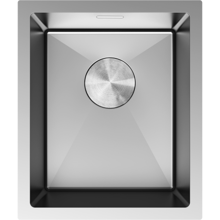 Mexen Trixo chiuvetă de oțel cu 1 compartiment 370 x 440 mm, inox - 6412371000-01