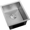 Mexen Trixo rozsdamentes acél mosogató 1-medencés 370 x 440 mm, inox - 6412371000-01