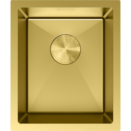 Mexen Trixo rozsdamentes acél mosogató 1-medencés 370 x 440 mm, arany - 6412371000-55