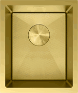 Mexen Trixo egytálcás rozsdamentes acél mosogató 370 x 440 mm, arany HC - 6412371000-55HC