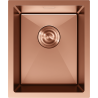 Mexen Trixo chiuvetă din oțel inoxidabil cu 1 compartiment 370 x 440 mm, cupru - 6412371000-65