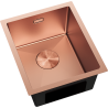 Mexen Trixo chiuvetă din oțel 1-cameră 370 x 440 mm, cupru - 6412371000-65