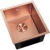 Mexen Trixo chiuvetă din oțel 1-cameră 370 x 440 mm, cupru - 6412371000-65