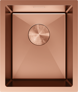 Mexen Trixo chiuvetă din oțel inoxidabil cu 1 compartiment 370 x 440 mm, cupru - 6412371000-65