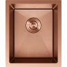 Mexen Trixo chiuvetă de oțel cu 1 cameră 370 x 440 mm, cupru HC - 6412371000-65HC