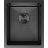 Mexen Trixo chiuvetă din oțel 1-cameră 370 x 440 mm, negru HC - 6412371000-70HC