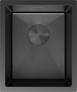 Mexen Trixo chiuvetă din oțel 1-cameră 370 x 440 mm, negru HC - 6412371000-70HC
