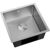 Mexen Trixo rozsdamentes acél mosogató 1-medencés 440 x 440 mm, inox HC - 6413441000-01HC