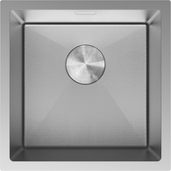 Mexen Trixo rozsdamentes acél mosogató 1-medencés 440 x 440 mm, inox HC - 6413441000-01HC