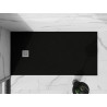Mexen Stone+ téglalap alakú kompozit zuhanytálca 180 x 70 cm, fekete - 44707018