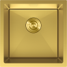 Mexen Trixo chiuvetă din oțel cu 1 compartiment 440 x 440 mm, auriu - 6413441000-55