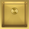 Mexen Trixo chiuvetă din oțel inoxidabil cu 1 compartiment 440 x 440 mm, auriu HC - 6413441000-55HC