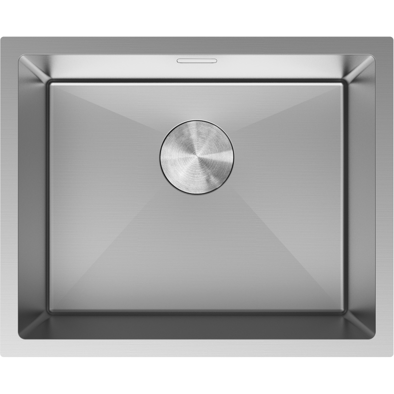 Mexen Trixo rozsdamentes acél mosogató 1-medencés 540 x 440 mm, inox - 6414541000-01