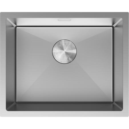 Mexen Trixo rozsdamentes acél mosogató 1-medencés 540 x 440 mm, inox - 6414541000-01