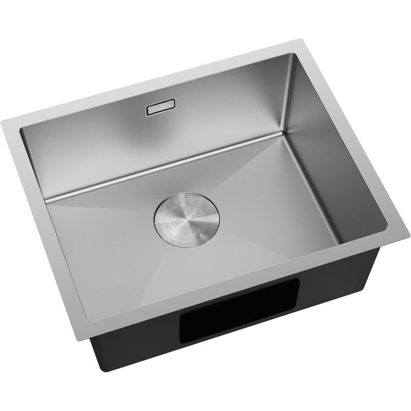 Mexen Trixo rozsdamentes acél mosogató 1-medencés 540 x 440 mm, inox - 6414541000-01