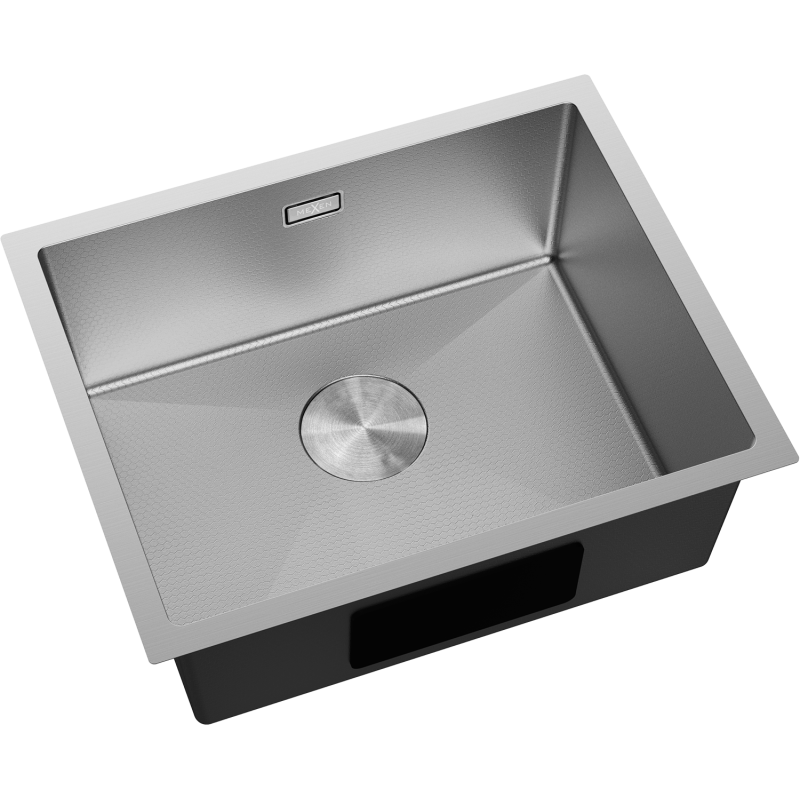 Mexen Trixo rozsdamentes acél mosogató 1-medencés 540 x 440 mm, inox HC - 6414541000-01HC